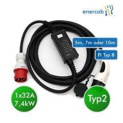 enercab flexible LED T2 1x32A-400CEE